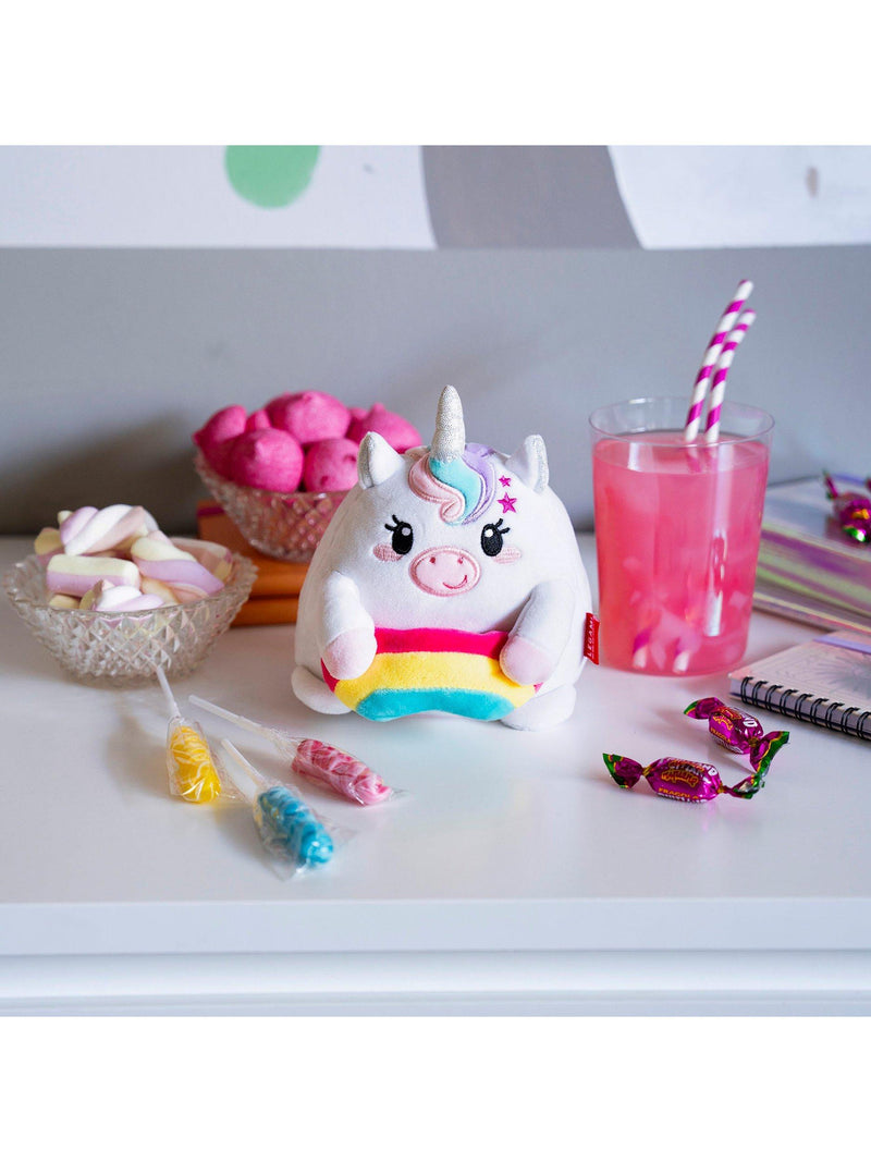 Legami mini unicorn cushion pink, imported from the UK
