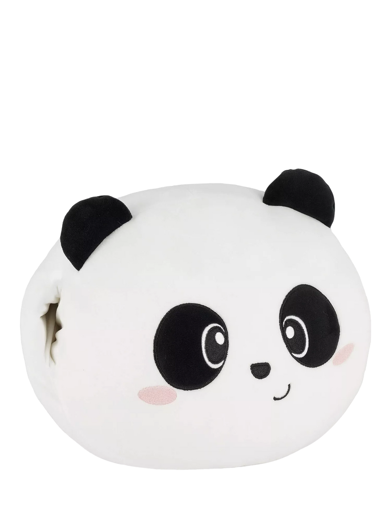 Legami super soft panda cushion black - British product