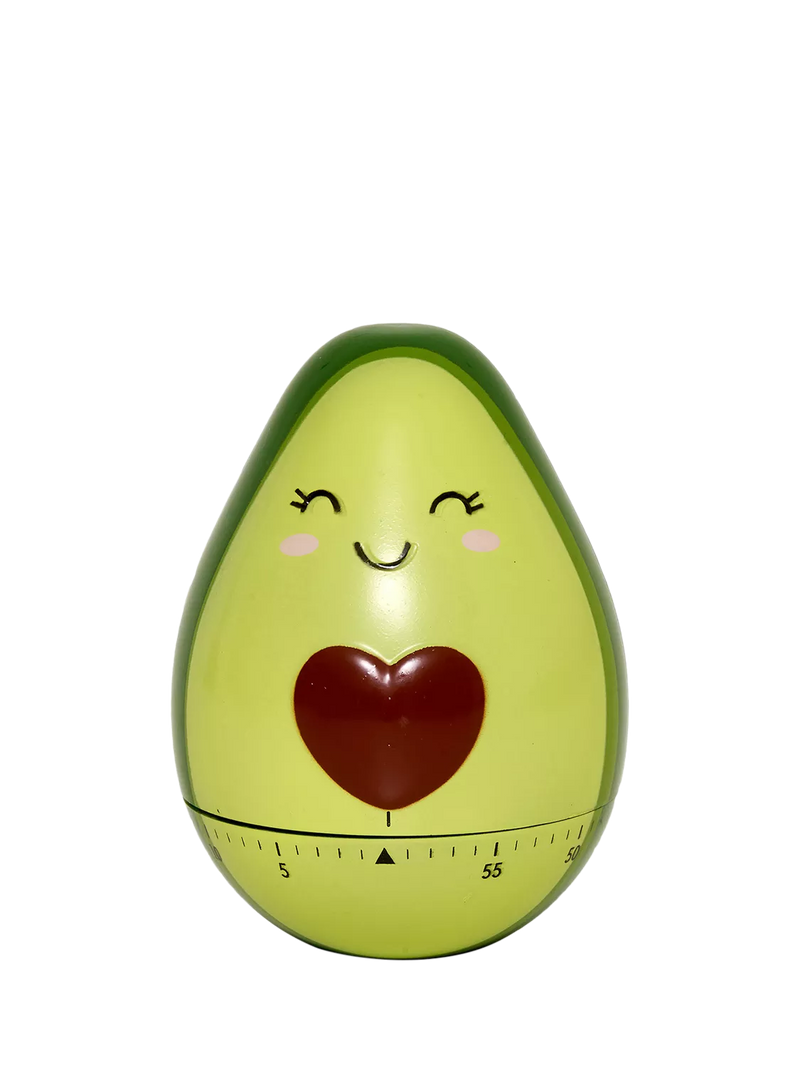 Legami avocado kitchen timer green - British product
