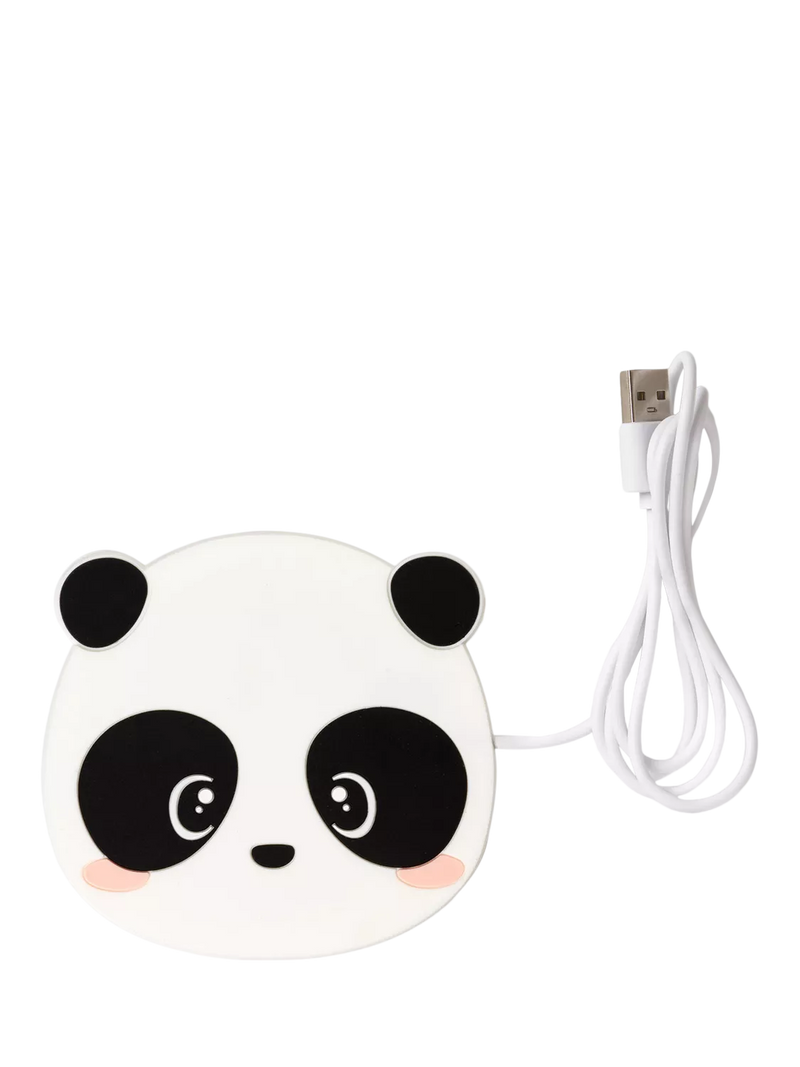 Legami Panda USB mug warmer multi black, imported from the UK