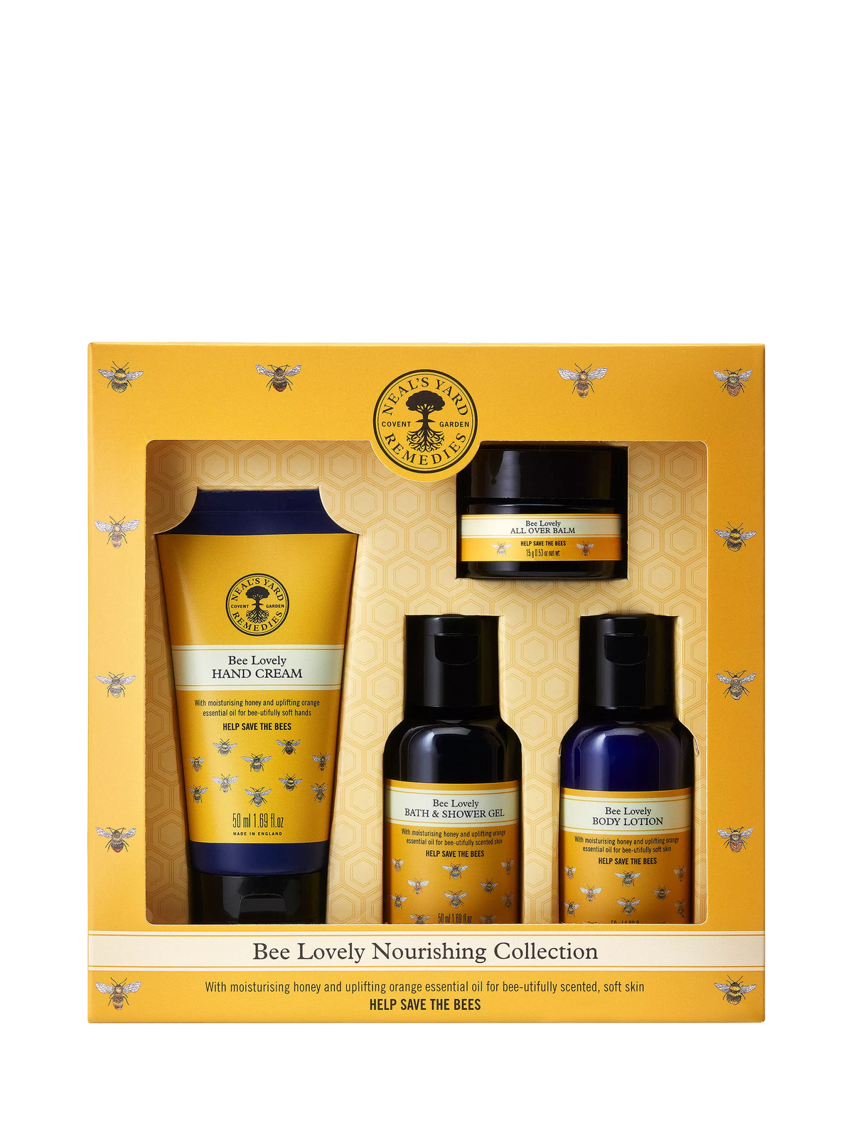 Neal's Yard Remedies Bee Lovely Nourishing Collection gift set, UK version