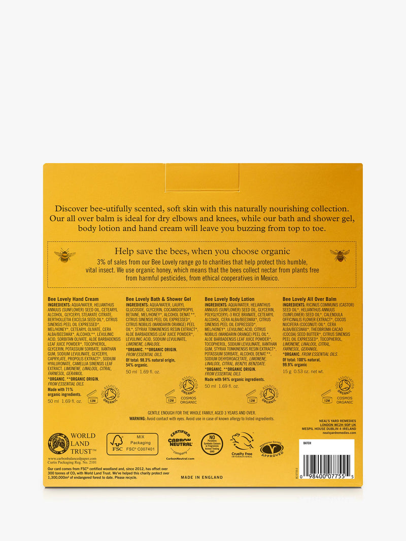 Neal's Yard Remedies Bee Lovely Nourishing Collection gift set, UK version
