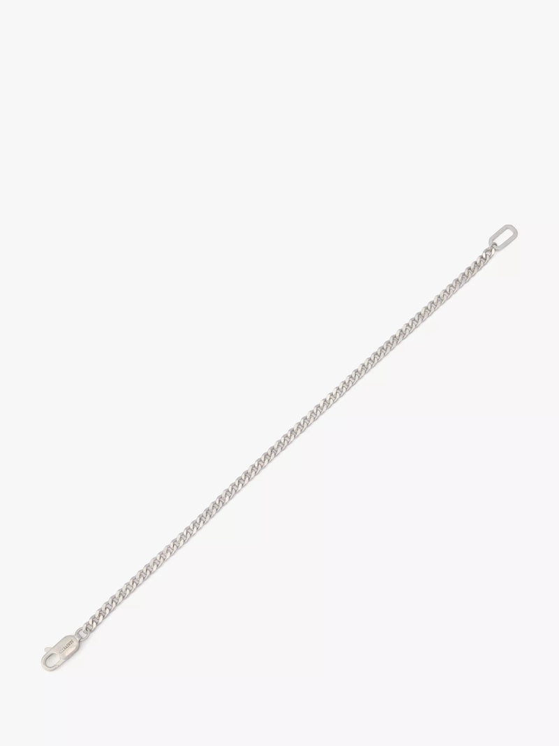 AllSaints Sterling Silver Curb Chain Bracelet, UK version