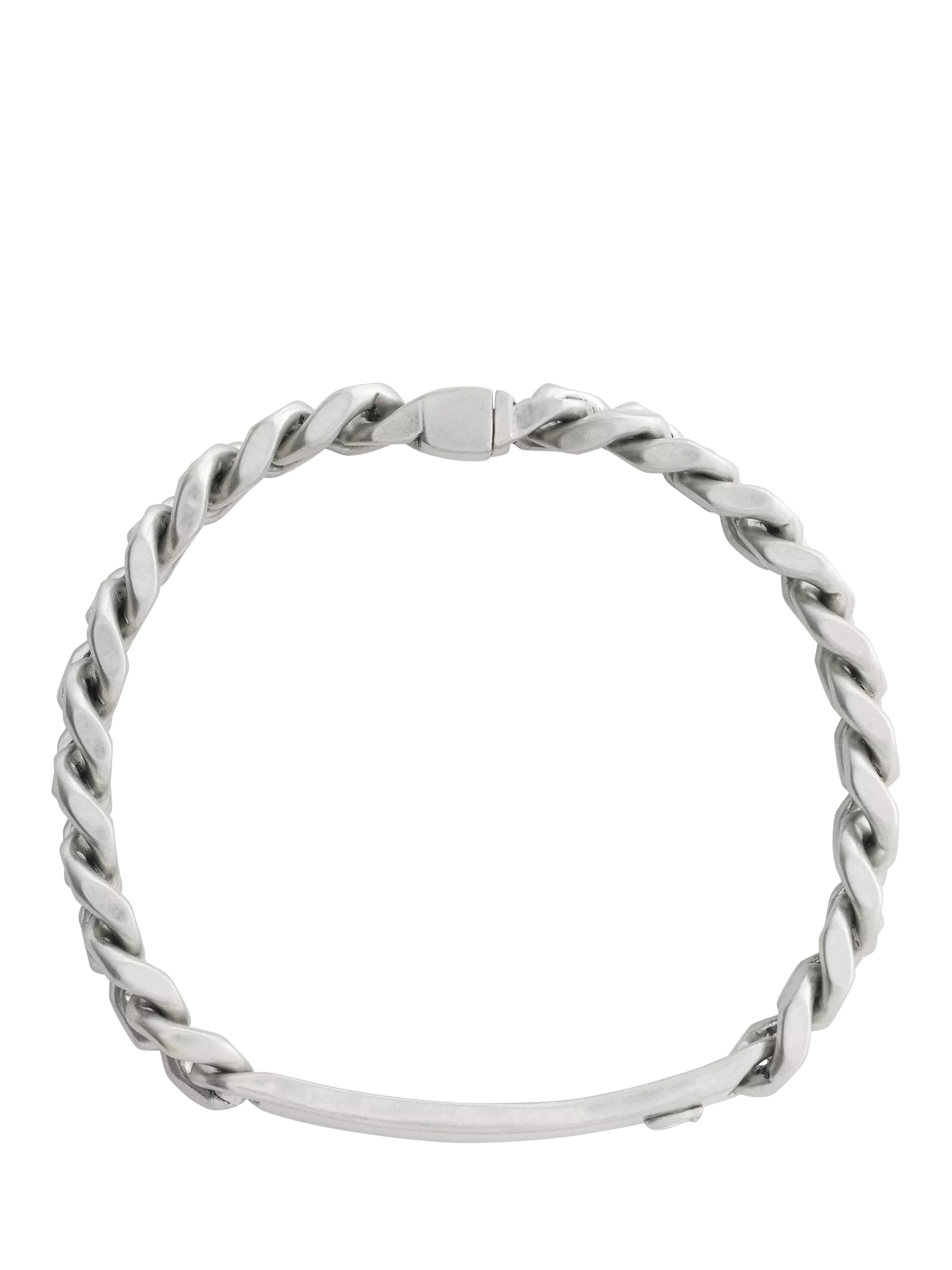 Coach antique silver curb chain bracelet - British product