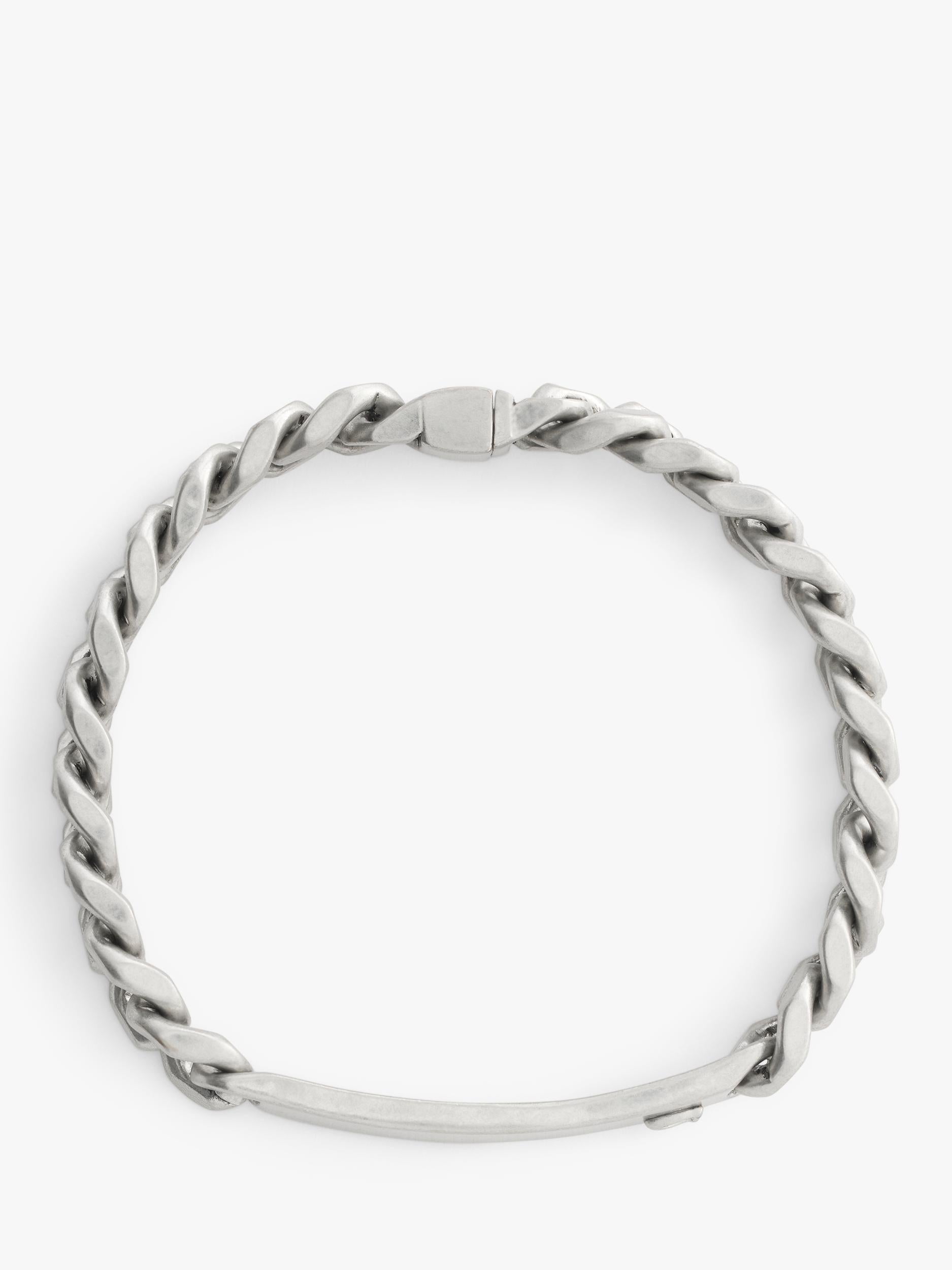 Coach antique silver curb chain bracelet - British product