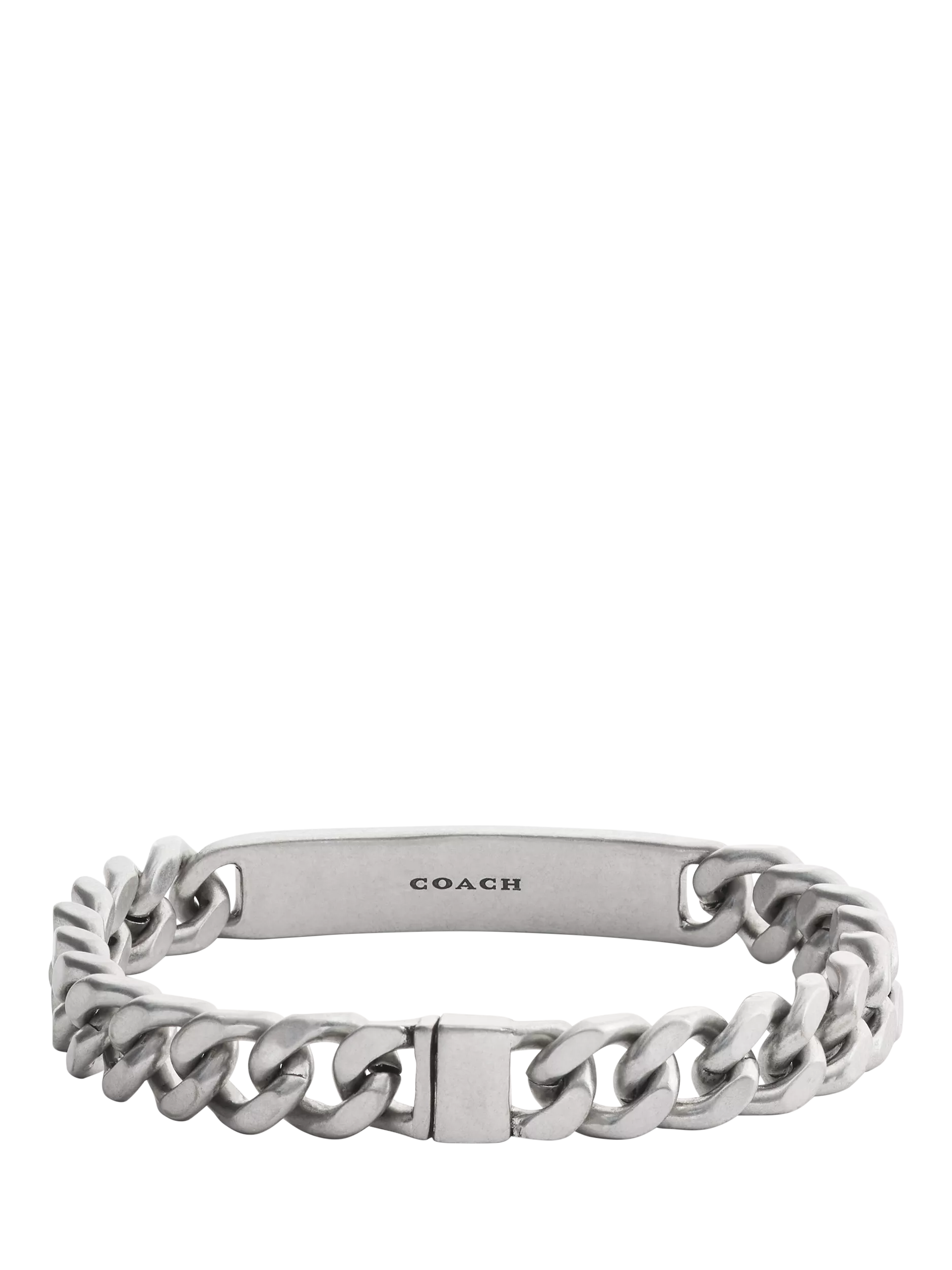 Coach antique silver curb chain bracelet - British product