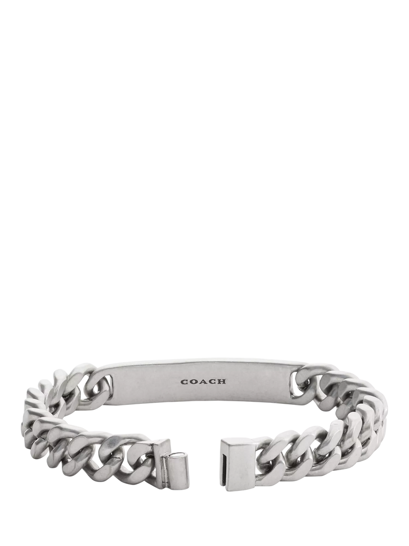 Coach antique silver curb chain bracelet - British product