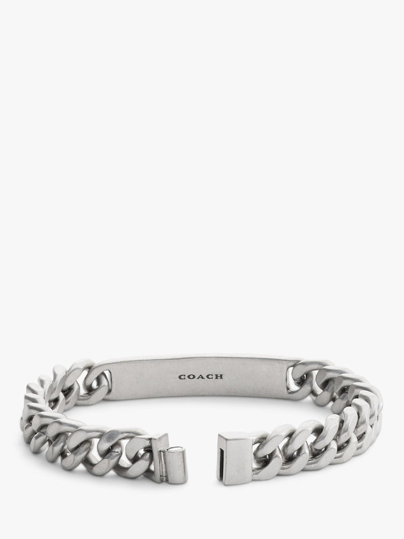 Coach antique silver curb chain bracelet - British product