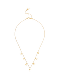 Coach mini charm chain necklace gold, UK version