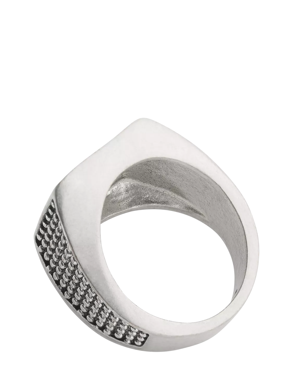 Coach cocktail ring antique silver size O, imported from the UK