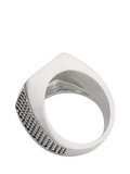 Coach cocktail ring antique silver size O, imported from the UK