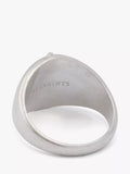 AllSaints sterling silver signet ring size M - British product