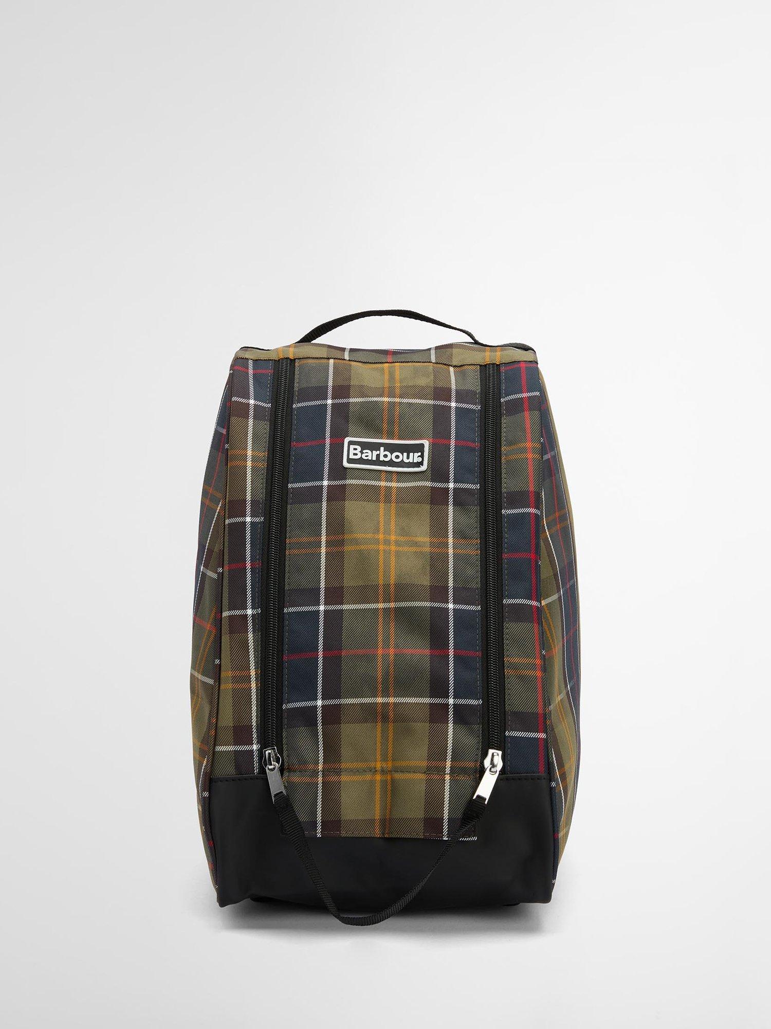 Barbour Essential Tartan boot bag, UK version