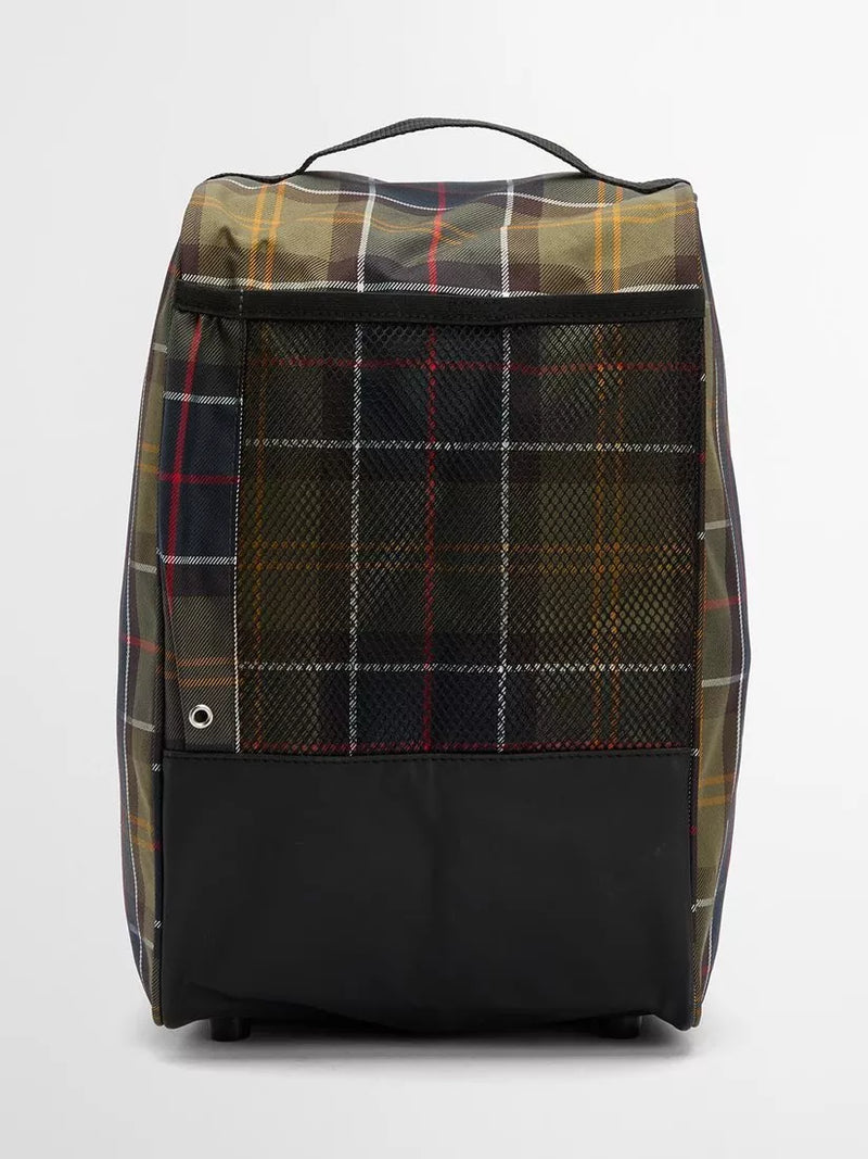 Barbour Essential Tartan boot bag, UK version