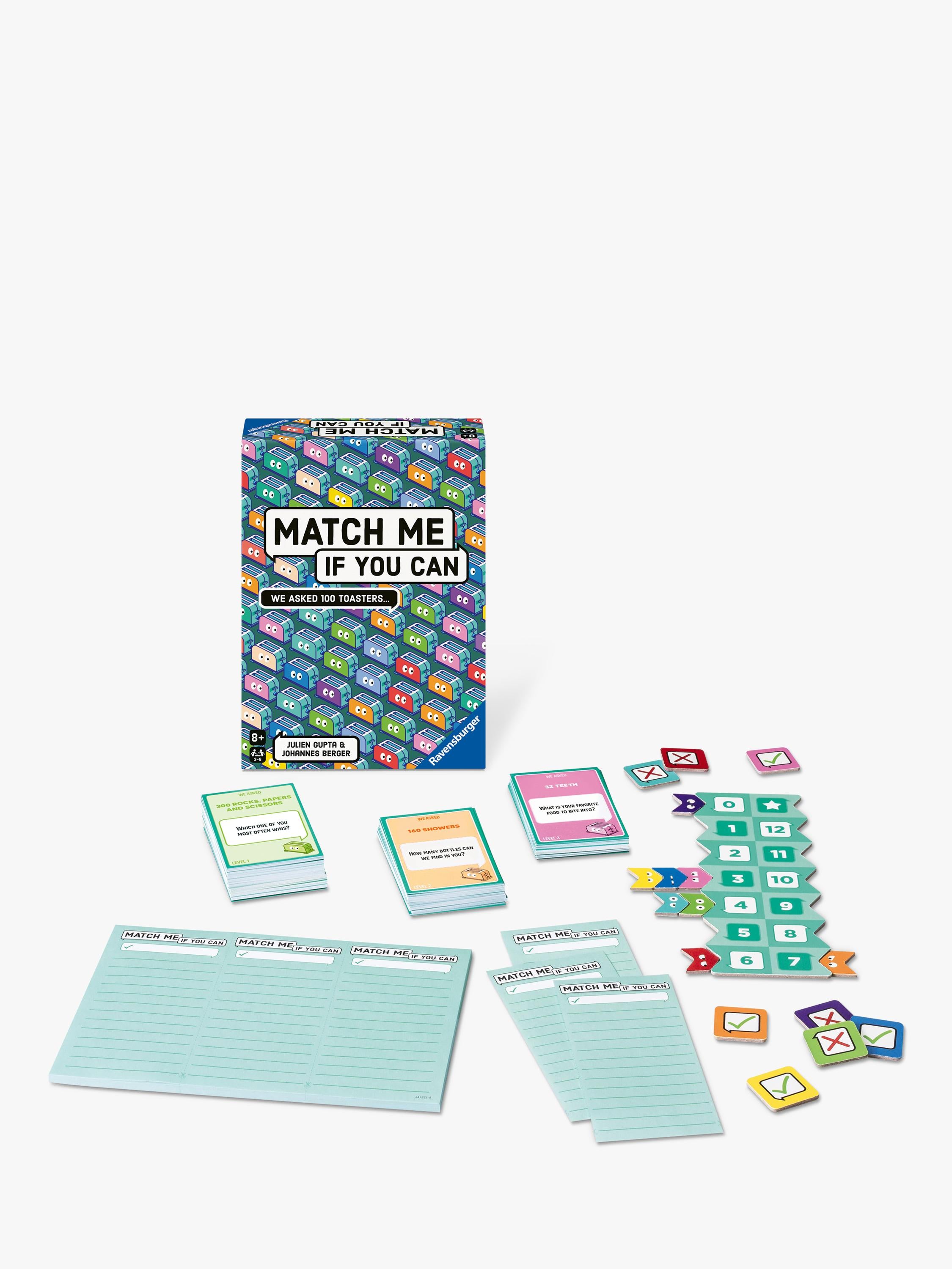 Ravensburger Match Me If You Can Game party game box, UK version