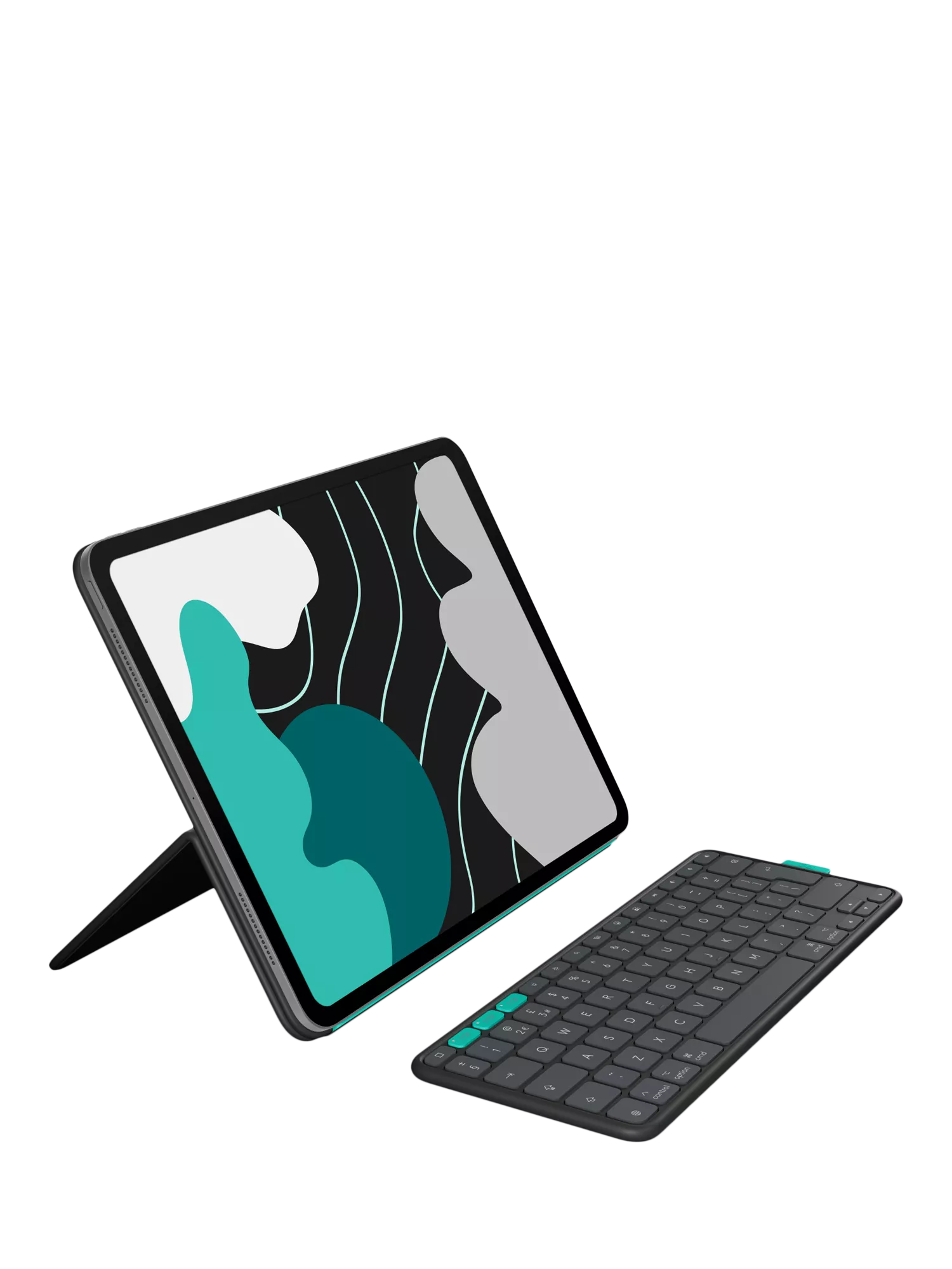Logitech Flip Folio case for iPad Pro 13 inch Graphite (British brand)