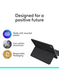Logitech Flip Folio case for iPad Pro 13 inch Graphite (British brand)