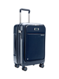Briggs & Riley navy carry-on spinner suitcase 56cm, imported from the UK