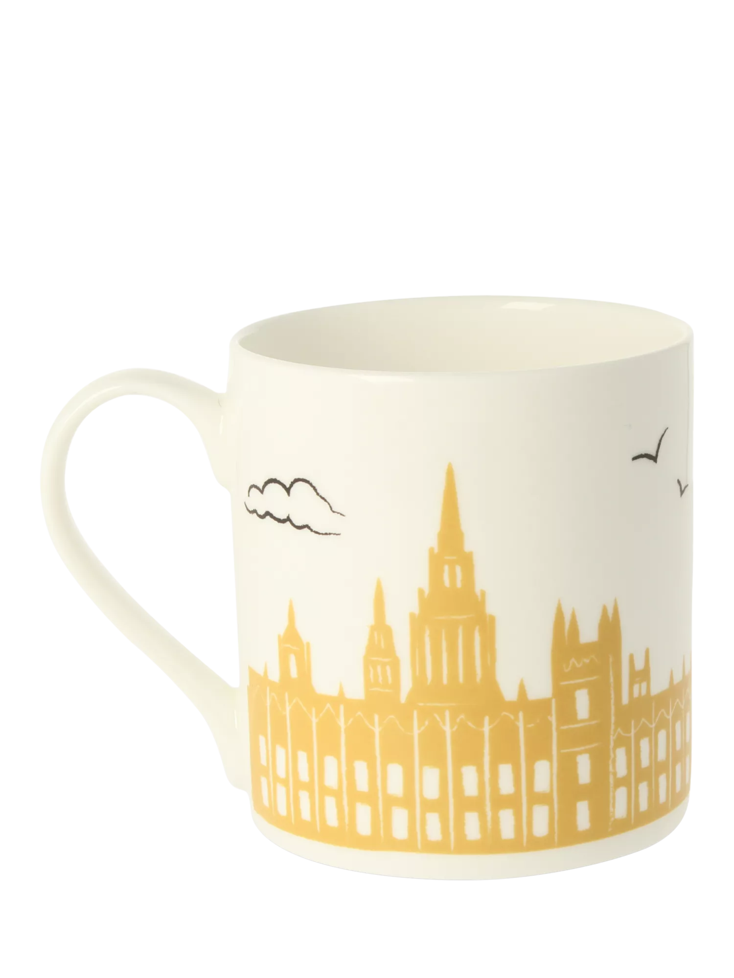 McLaggan Smith bone china mug Big Ben design 350ml, imported from the UK