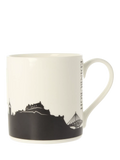 McLaggan Smith bone china mug Edinburgh skyline 350ml, UK version