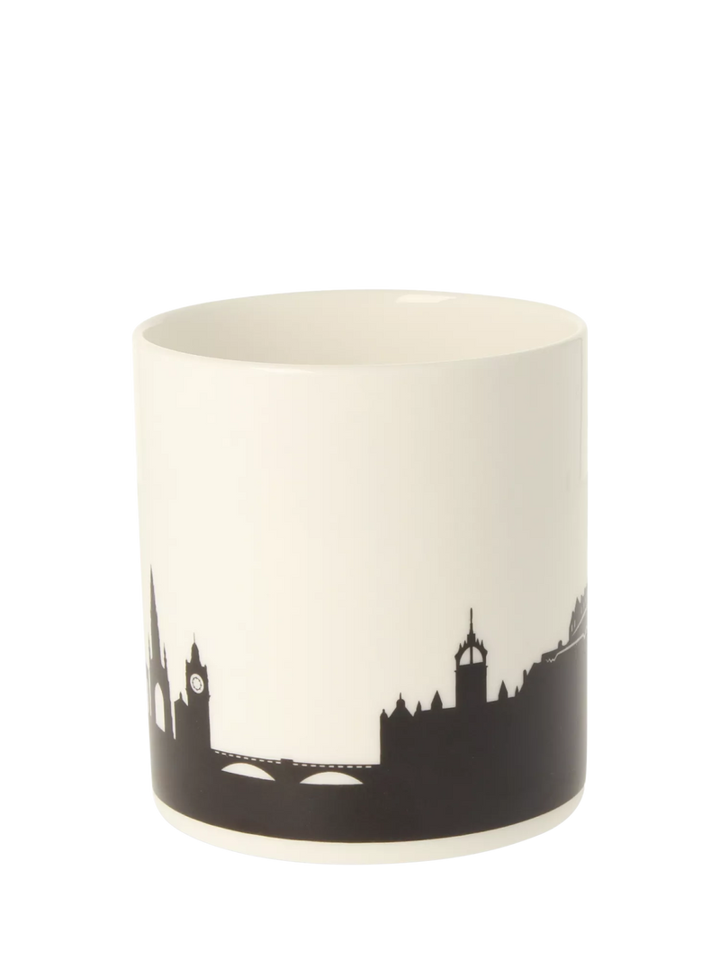 McLaggan Smith bone china mug Edinburgh skyline 350ml, UK version