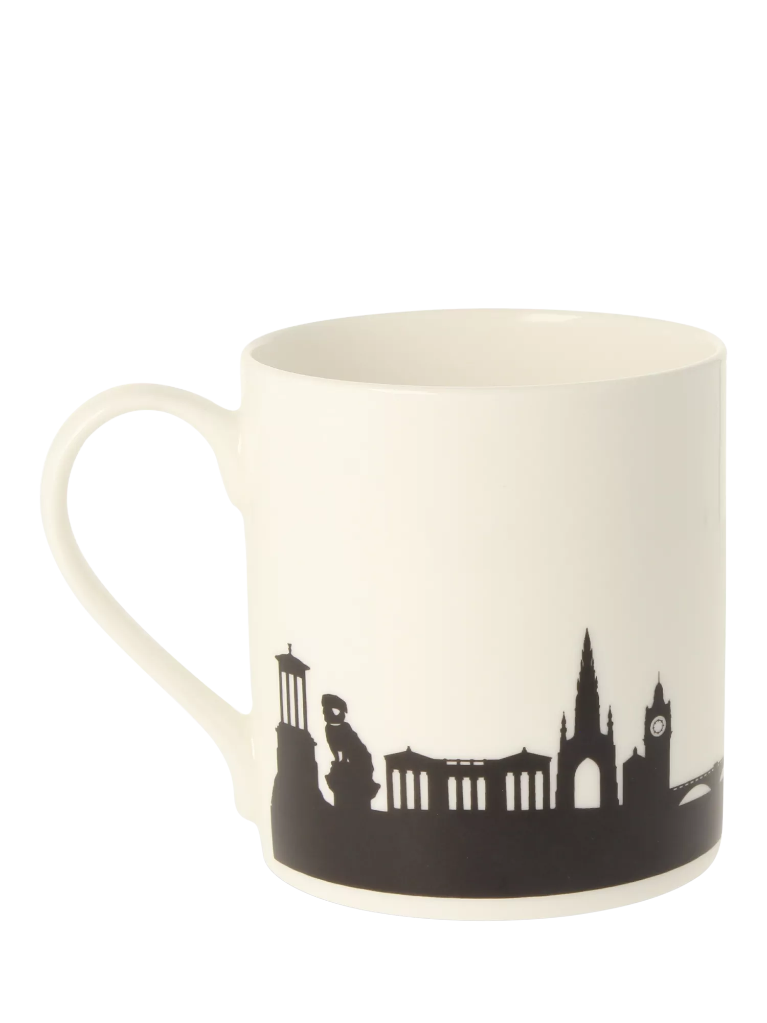 McLaggan Smith bone china mug Edinburgh skyline 350ml, UK version