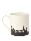 McLaggan Smith bone china mug Edinburgh skyline 350ml, UK version