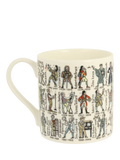 McLaggan Smith bone china mug 350ml with Famous Scots design (British brand)