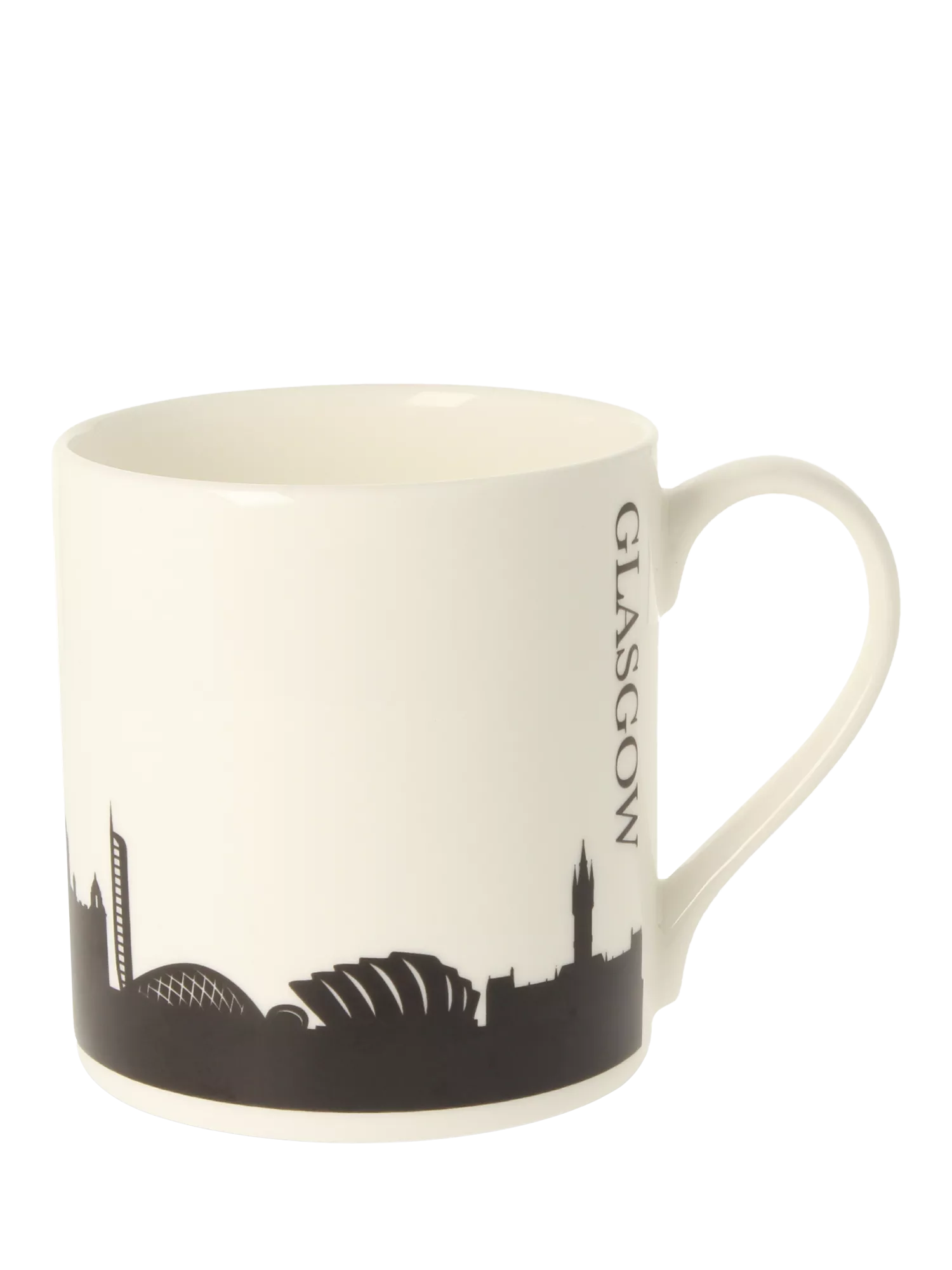 McLaggan Smith Glasgow skyline bone china mug 350ml - British product