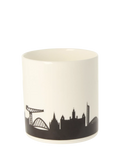 McLaggan Smith Glasgow skyline bone china mug 350ml - British product