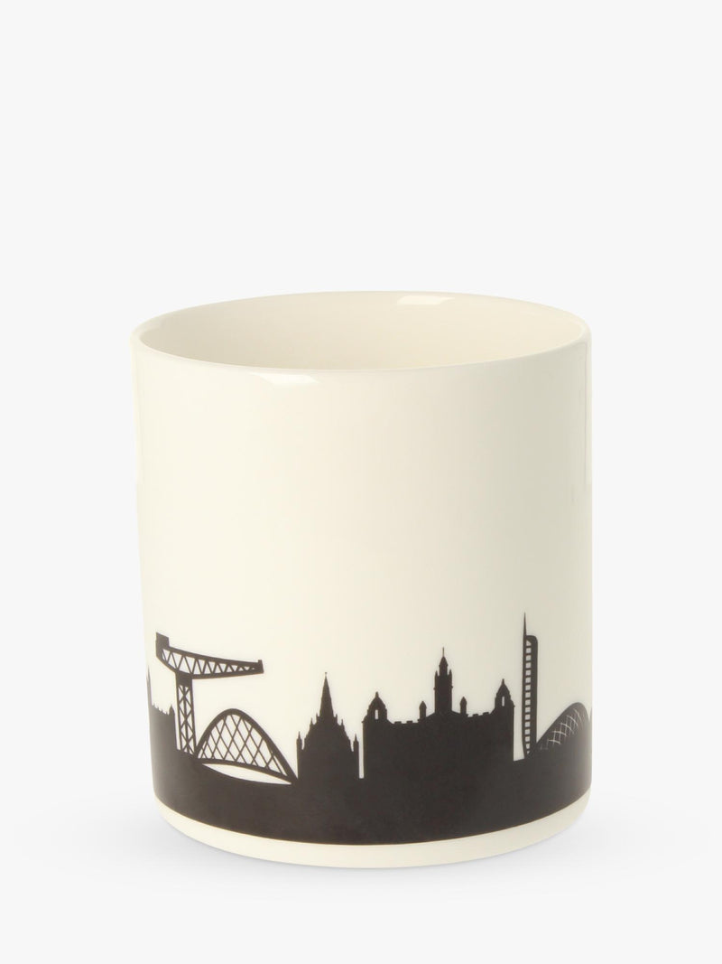 McLaggan Smith Glasgow skyline bone china mug 350ml - British product