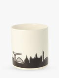 McLaggan Smith Glasgow skyline bone china mug 350ml - British product