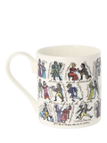 McLaggan Smith Jane Austen bone china mug 350ml - British product