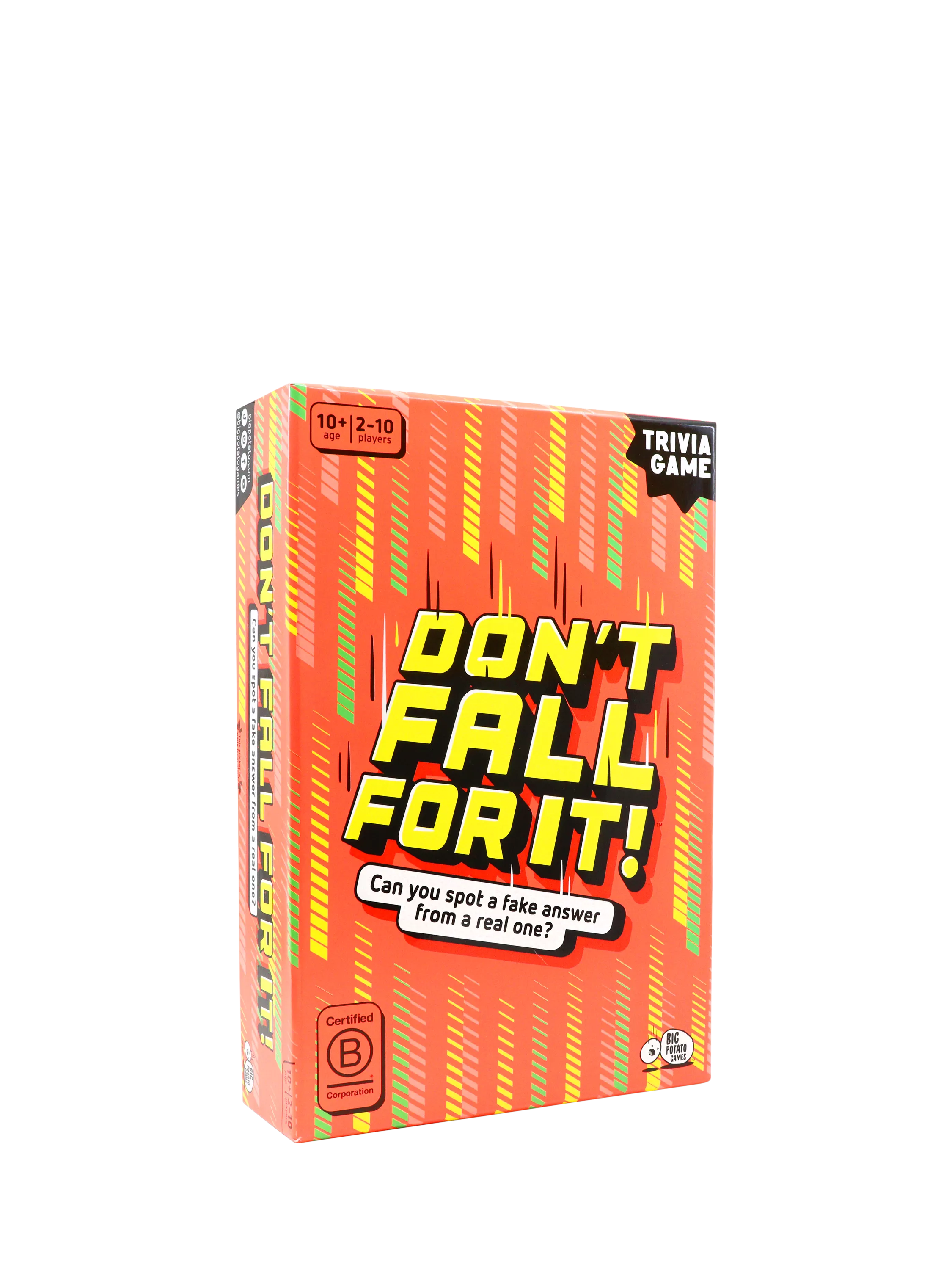 Big Potato Don't Fall For It trivia game (British brand)