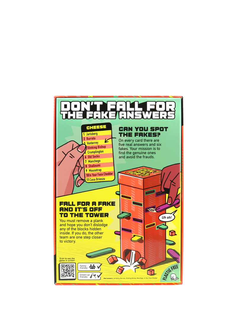 Big Potato Don't Fall For It trivia game (British brand)