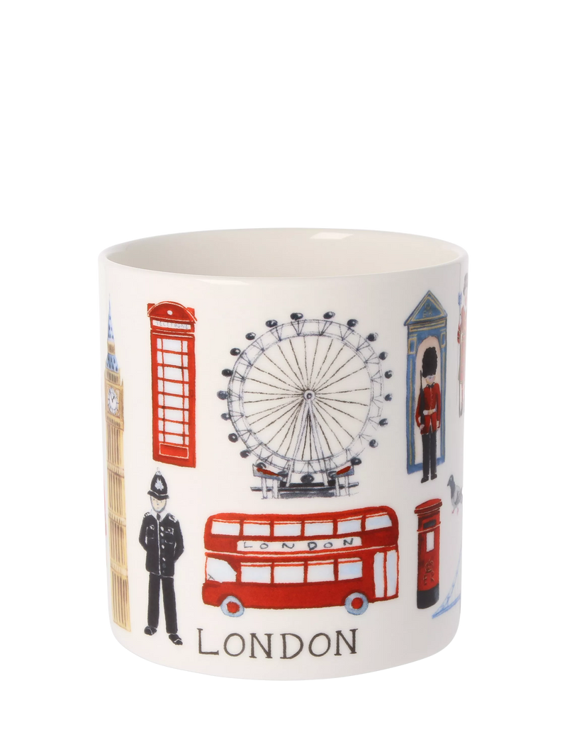 McLaggan Smith bone china mug London icons 350ml - British product