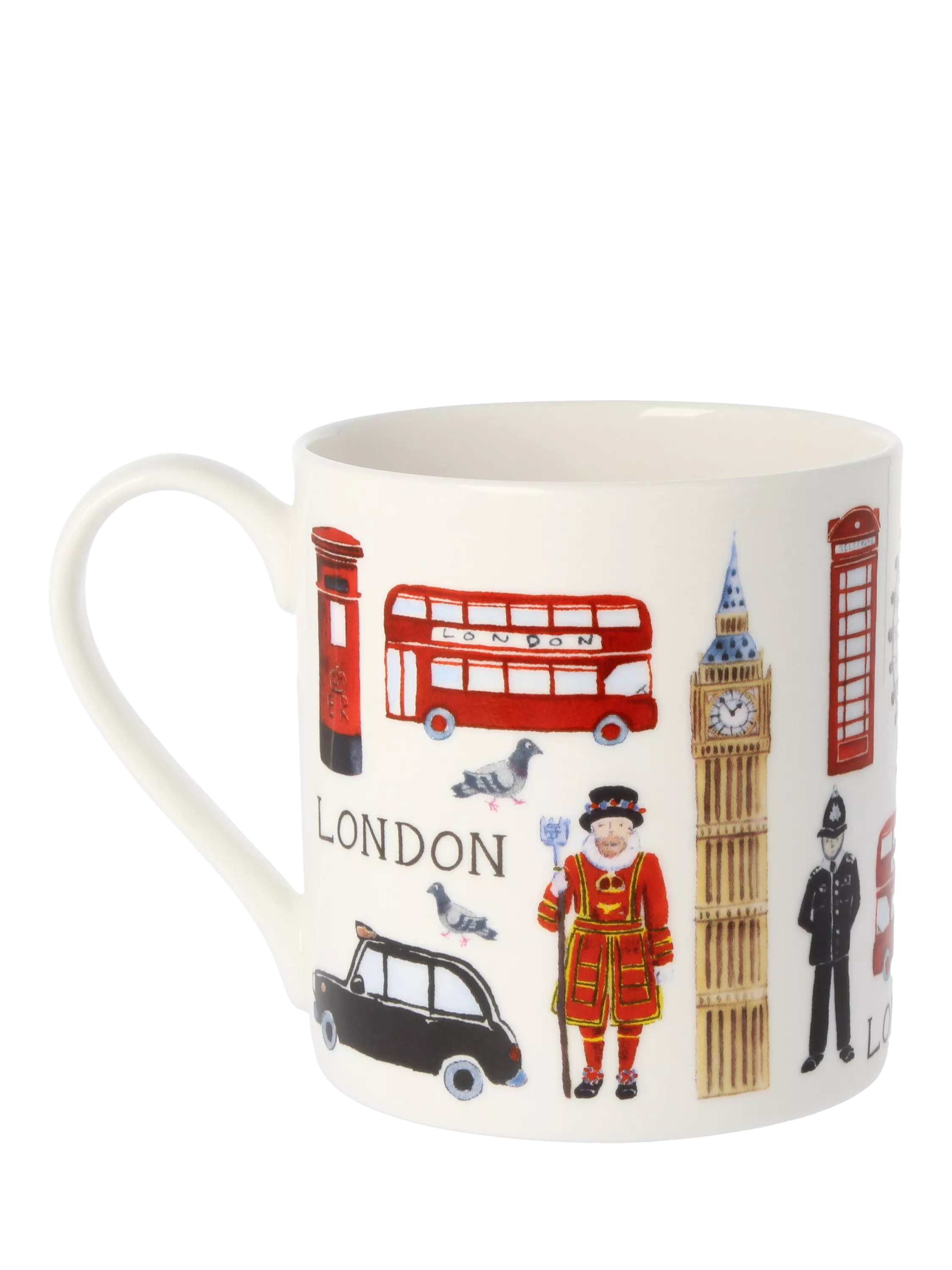 McLaggan Smith bone china mug London icons 350ml - British product