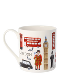 McLaggan Smith bone china mug London icons 350ml - British product