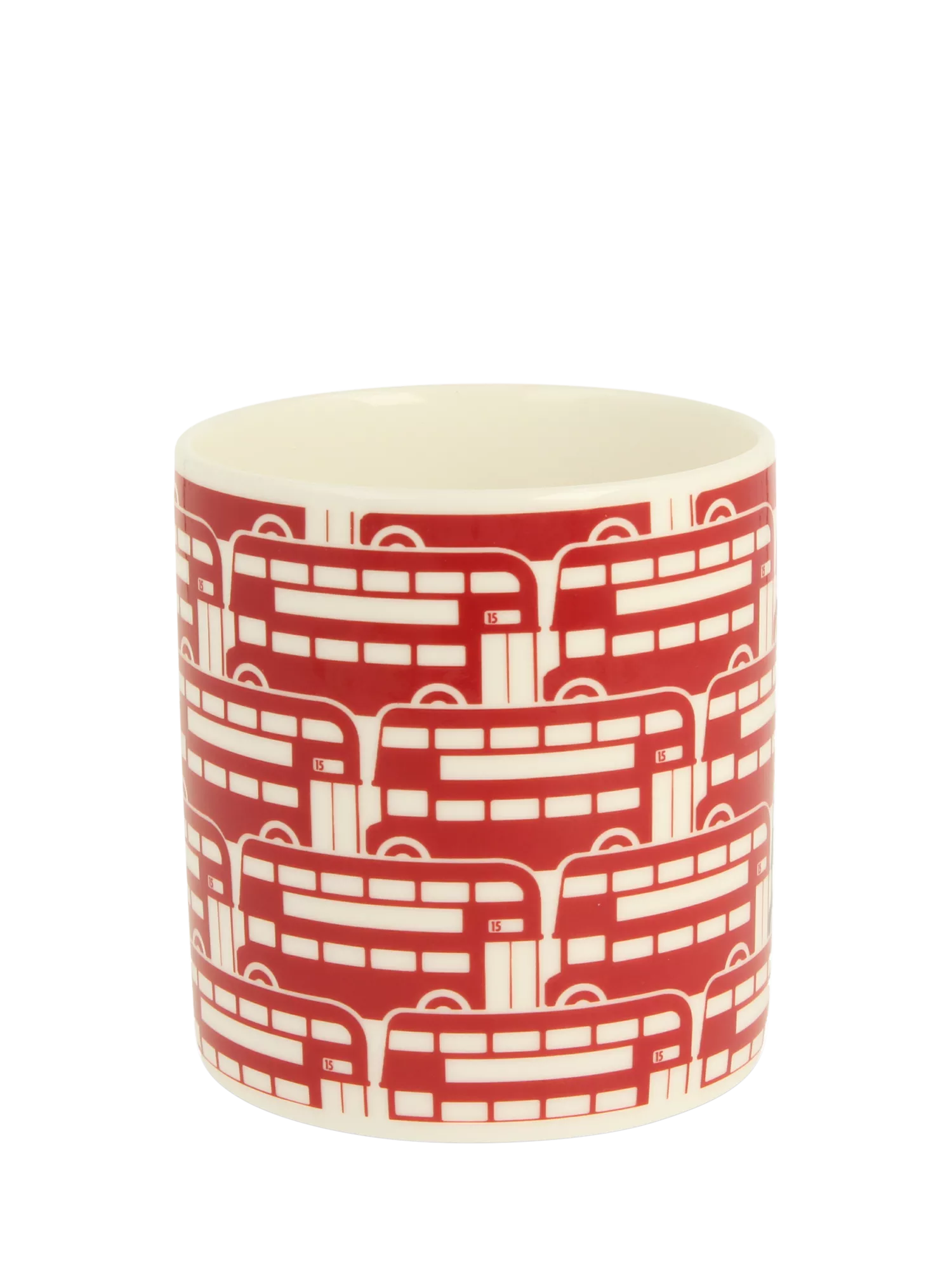 McLaggan Smith red London bus bone china mug 350ml - British product