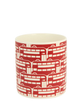 McLaggan Smith red London bus bone china mug 350ml - British product