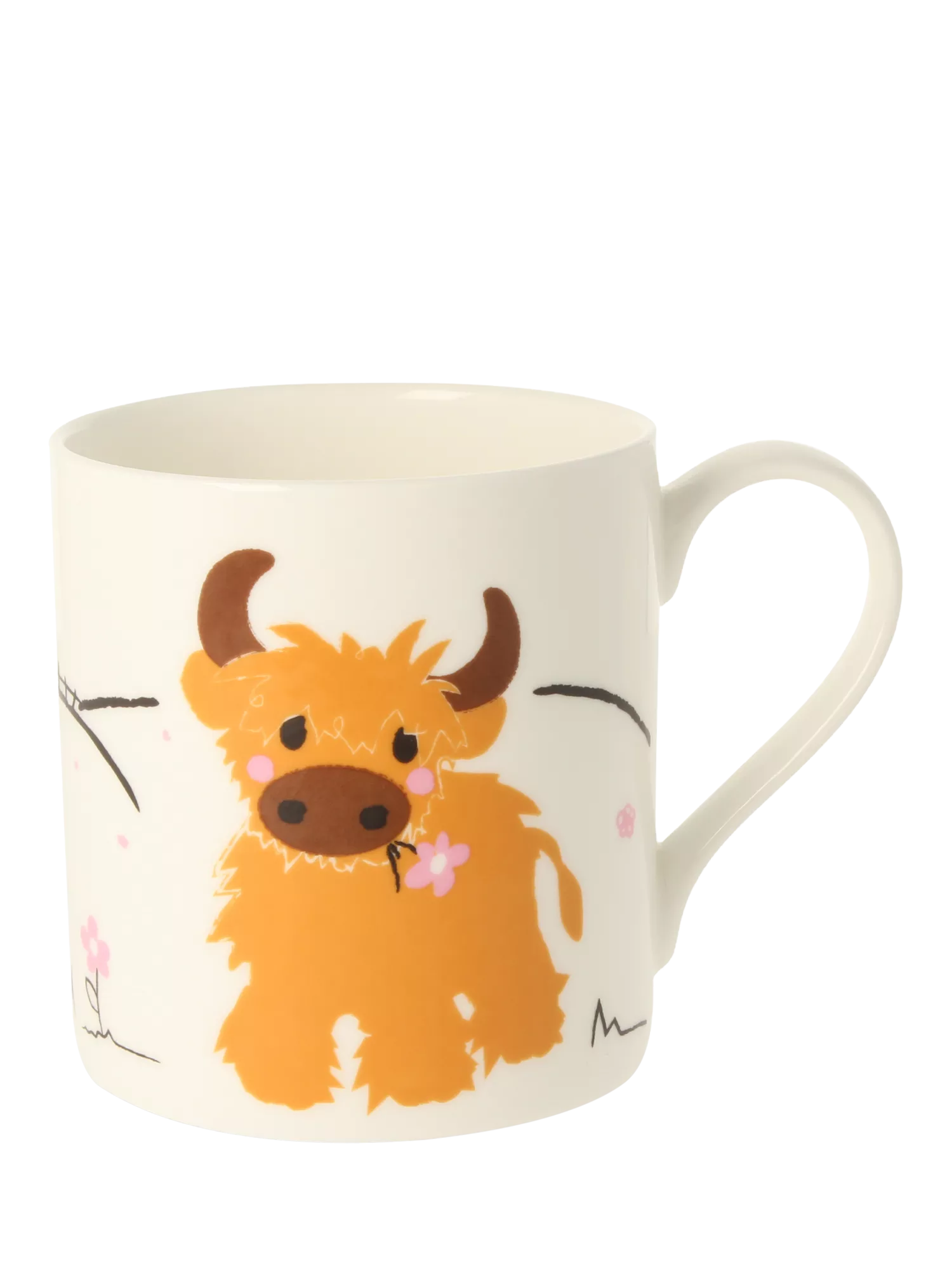 McLaggan Smith bone china mug Wee Cow 350ml, UK version