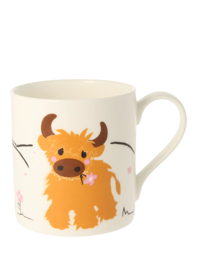 McLaggan Smith bone china mug Wee Cow 350ml, UK version
