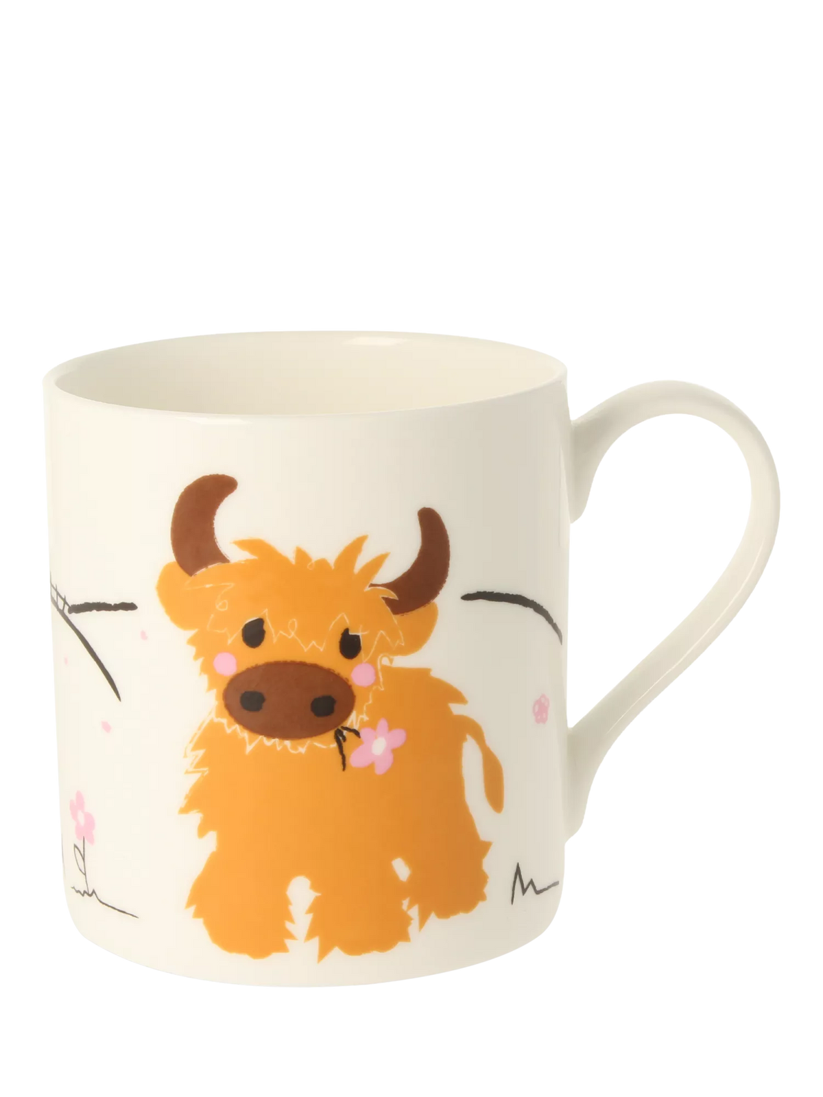 McLaggan Smith bone china mug Wee Cow 350ml, UK version