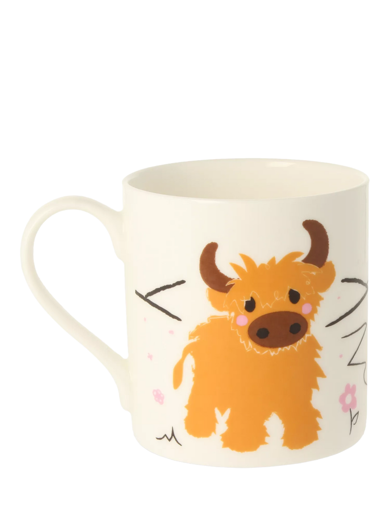 McLaggan Smith bone china mug Wee Cow 350ml, UK version