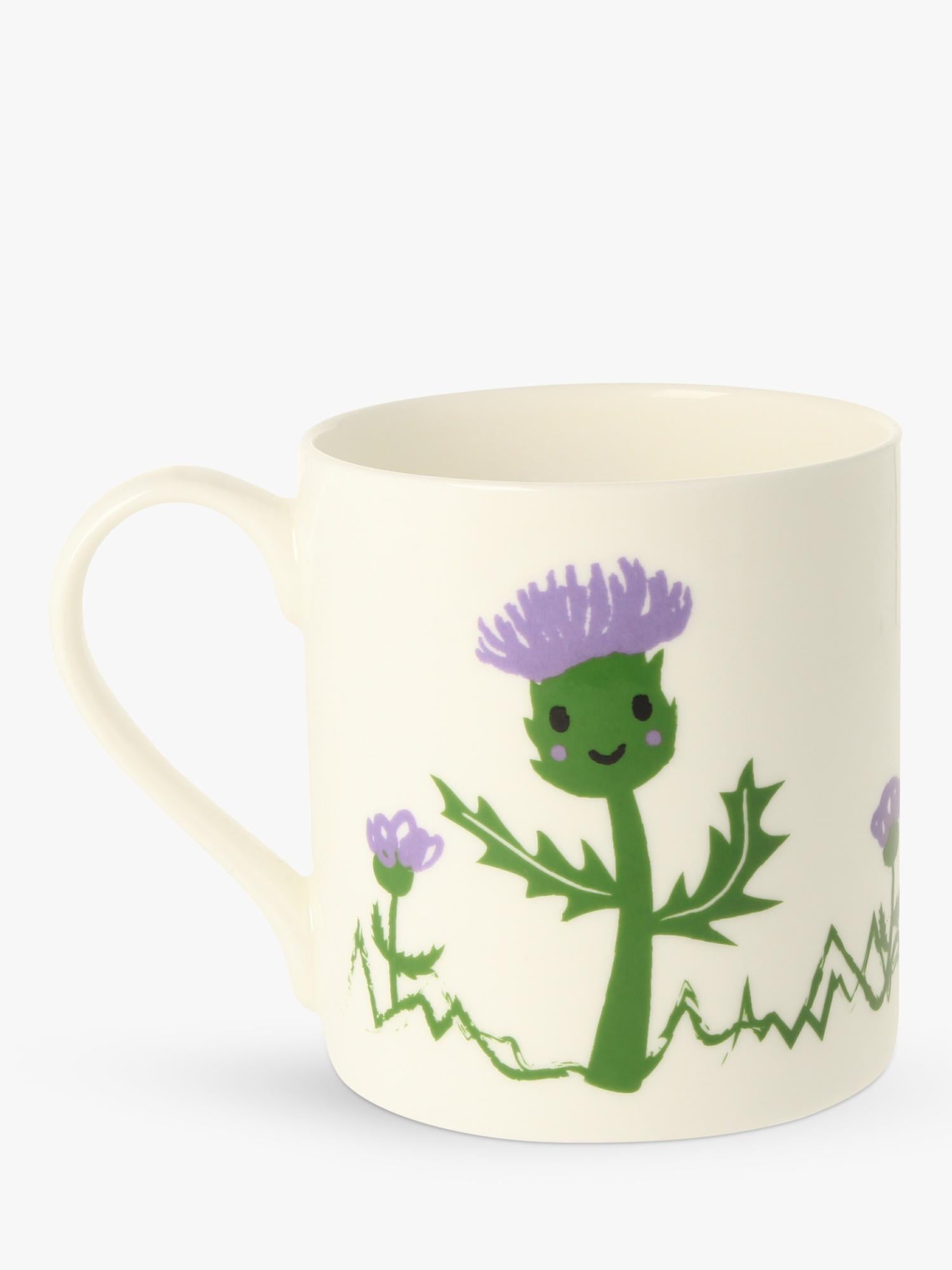 McLaggan Smith Wee Thistle bone china mug 350ml, UK version