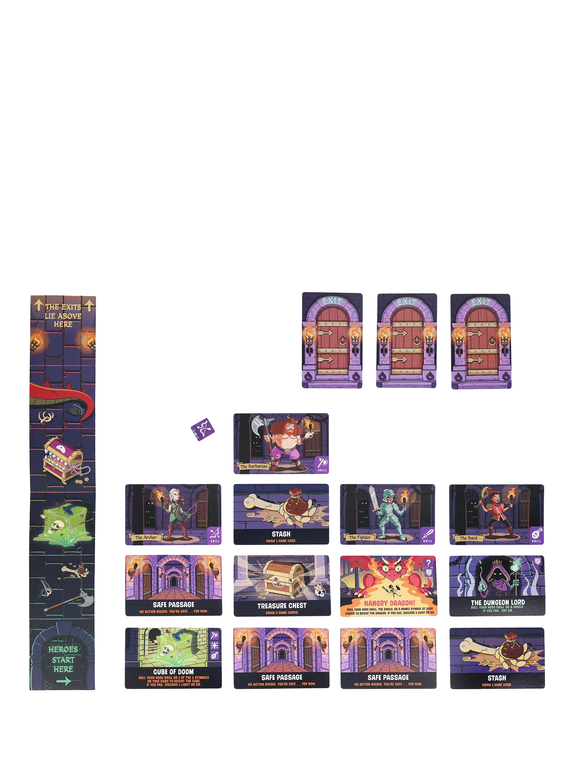 Ridley's Selfish Dungeon Edition board game, UK version