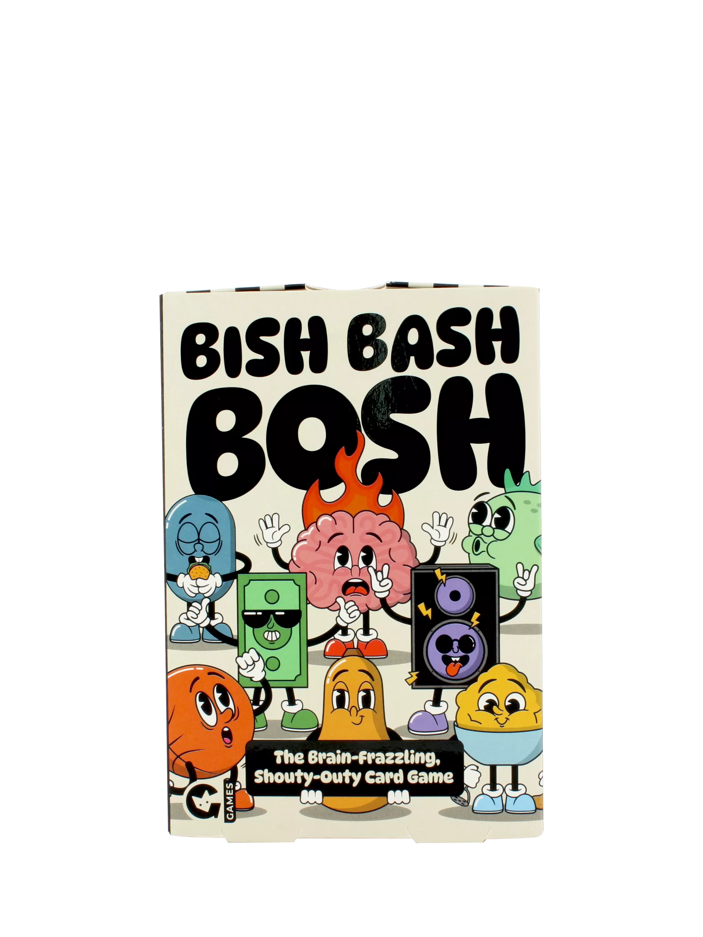 Ginger Fox Bish Bash Bosh card game (British brand)