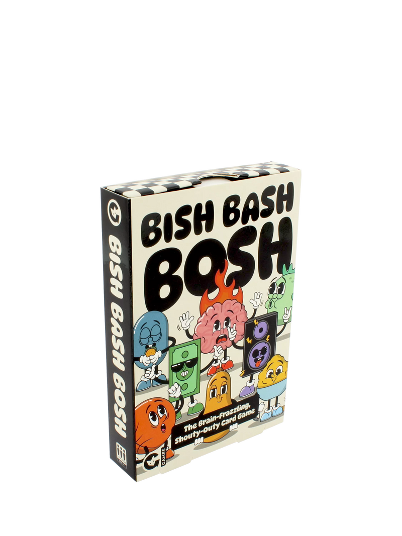 Ginger Fox Bish Bash Bosh card game (British brand)