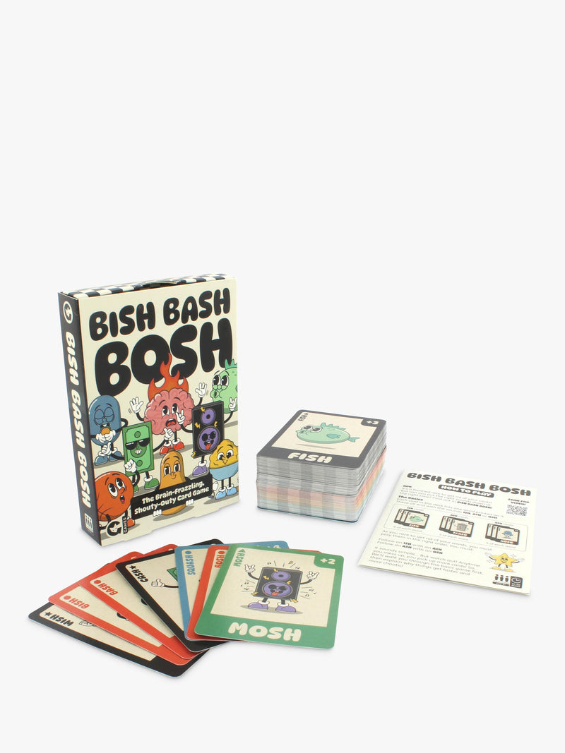 Ginger Fox Bish Bash Bosh card game (British brand)