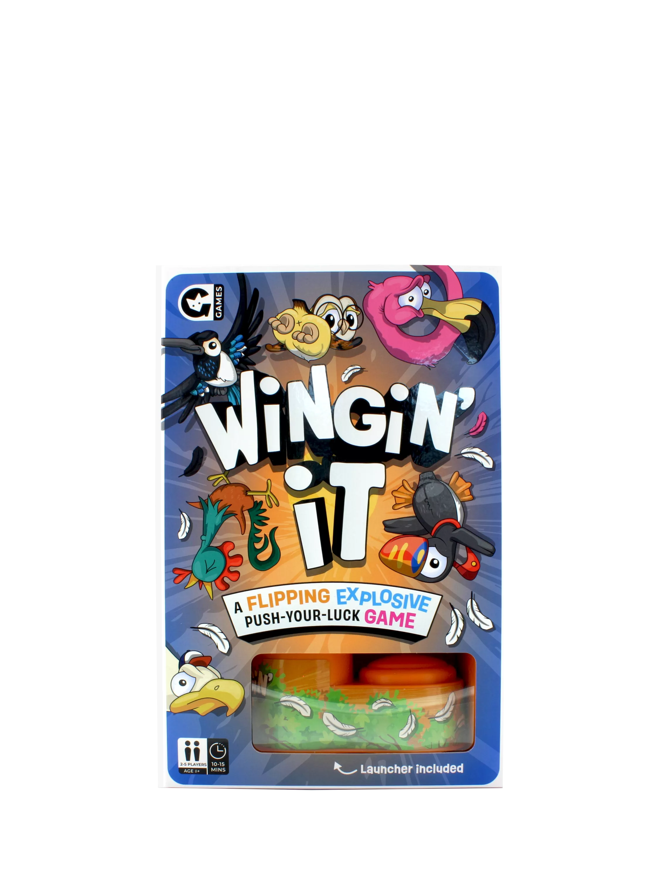 Ginger Fox Wingin' It party game, imported from the UK